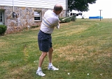 Chuck Playing Golf